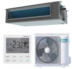 Сплит-система Hisense HEAVY EU DC INVERTER R32 A++ ADT-12UX4RBL8/AUW-12U4RS8