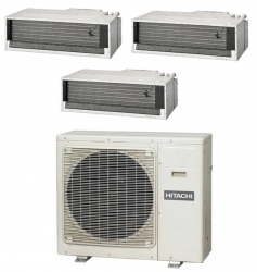 Сплит-система Hitachi MULTIZONE PREMIUM R32 RAM-110NP5E / RAD-50RPE + RAD-35RPEx2